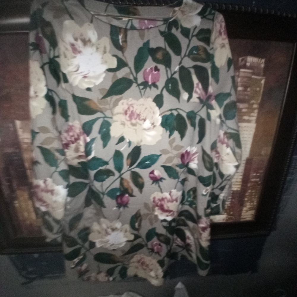 Floral Long Sleeve Dress